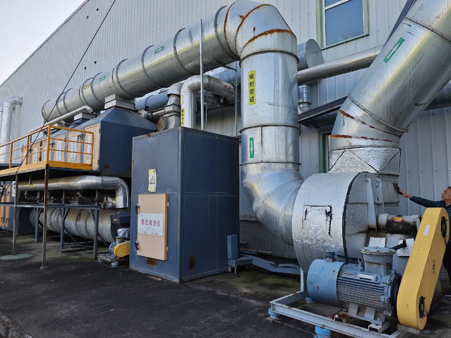 废气处理浓缩吸附+催化燃烧组合简介